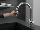 Delta Faucet Arctic Stainless Single Handle Pull Down Kitchen Faucet 