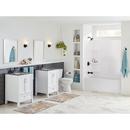 Delta Faucet Matte Black Single Handle Single Function Bathtub & Shower Faucet (Trim Only) 
