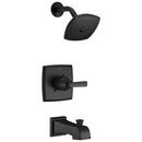 Delta Faucet Matte Black Single Handle Single Function Bathtub & Shower Faucet (Trim Only) 