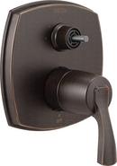 Two Handle Pressure Balancing Valve Trim with Diverter in Venetian Bronze (Handles Sold Separately)