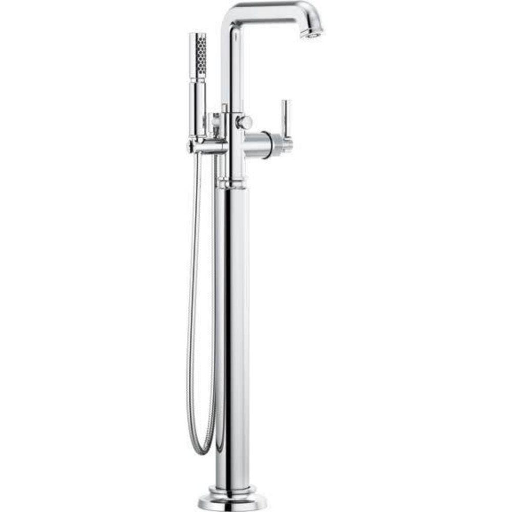 Brizo Chrome Single Handle Floor Mount Filler (Handles Sold Separately) 