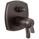 Thermostatic Valve Trim with Integrated Diverter in Venetian Bronze (Handles Sold Separately)