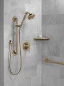 Delta Faucet Brilliance Champagne Bronze Two Handle Pressure Balancing Valve Trim with Integrated Diverter 
