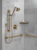 Delta Faucet Brilliance Champagne Bronze Two Handle Pressure Balancing Valve Trim with Integrated Diverter 