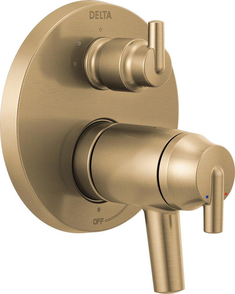 CONTEMPORARY TEMPASSURE 17T SERIES VALVE TRIM WITH 3 SETTING INTEGRATED DIVERTER 