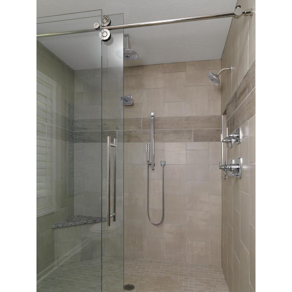 Delta Faucet Matte Black Two Handle Dual Function Bathtub & Shower Faucet (Trim Only) 