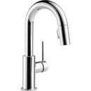 Single Handle Pull Down Bar Faucet in Chrome