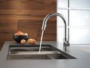Delta Faucet Chrome Single Handle Pull Down Kitchen Faucet 