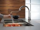 Delta Faucet Chrome Single Handle Pull Down Kitchen Faucet 