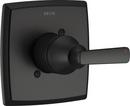 Delta Faucet Matte Black Single Handle Shower Faucet Trim Only 