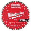 Milwaukee&reg; Red Concrete, Rebar and Cutting Circular Saw Blade 