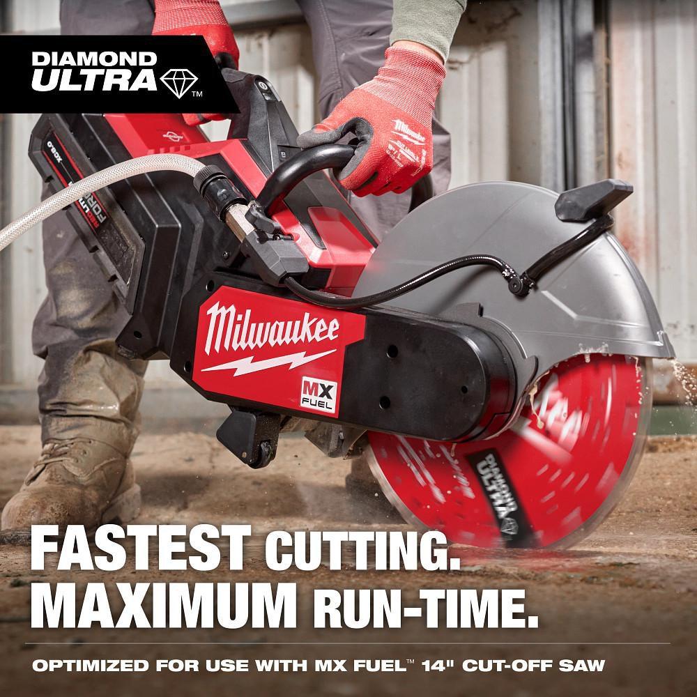 Milwaukee&reg; Red Concrete, Rebar and Cutting Circular Saw Blade 