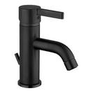 Fortis Brushed Black Single Handle Monoblock Bathroom Sink Faucet Lever Handle 