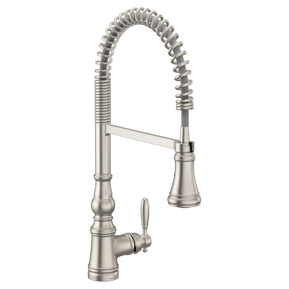 Moen Spot Resist™ Stainless Single Handle Pull Down Kitchen Faucet 