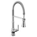 Single Handle Pull Down Kitchen Faucet in Chrome