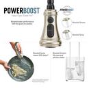 Moen Brushed Gold Single Handle Pull Down Kitchen Faucet 