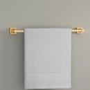 PROFLO&reg; Matte Black 24 in. Towel Bar 