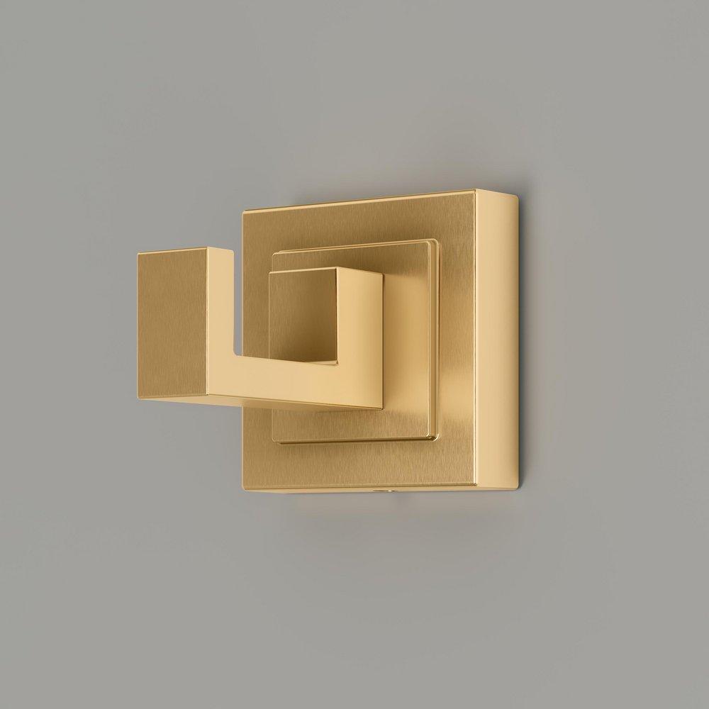 PROFLO&reg; Matte Black 1-Hook Robe Hook 