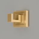 PROFLO&reg; Matte Black 1-Hook Robe Hook 