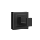 PROFLO&reg; Matte Black 1-Hook Robe Hook 