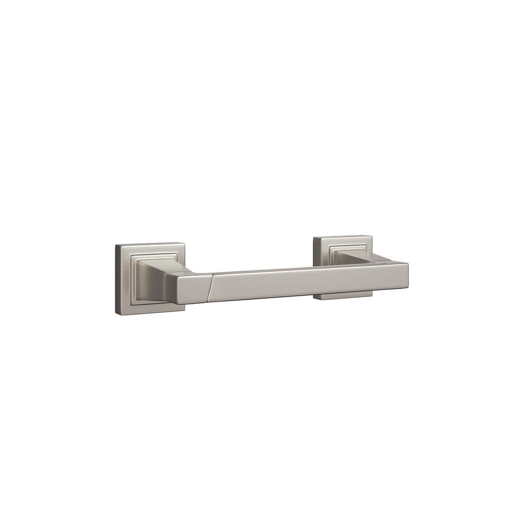 PROFLO&reg; Brushed Nickel Wall Mount Toilet Tissue Holder 