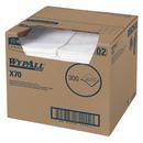 WypAll&reg; White 12-1/2 x 23-1/2 in. Hydroknit Wiper (Box of 300) 