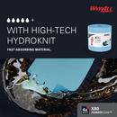 WypAll&reg; Blue 12-1/2 x 13-2/5 in. Hydroknit Wiper in Blue 