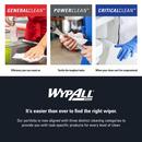 WypAll&reg; Blue 12-1/2 x 16-4/5 in. Hydroknit Wiper (Box of 160) 