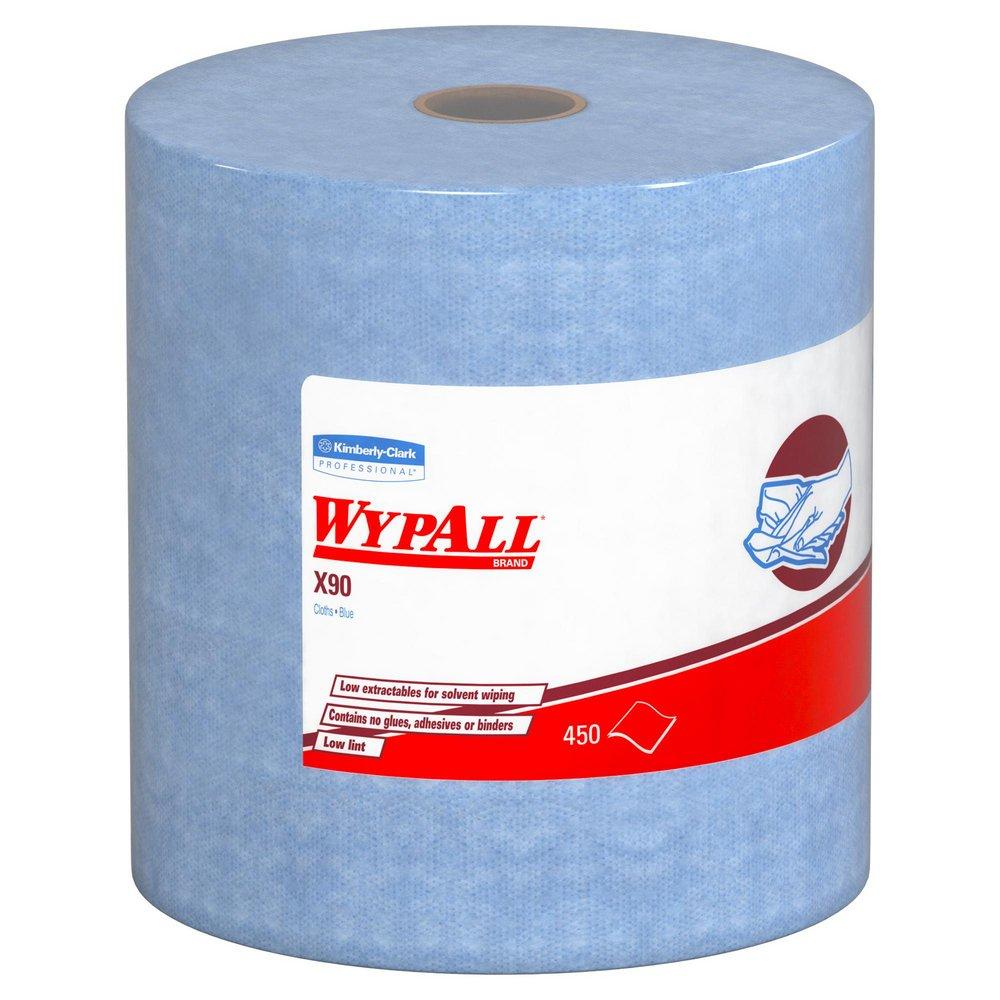 Kimberly Clark Blue Denim 12-3/5 x 11-4/5 in. Polypropylene Cloth (450 Sheets per Roll, 1 Roll per Case) 