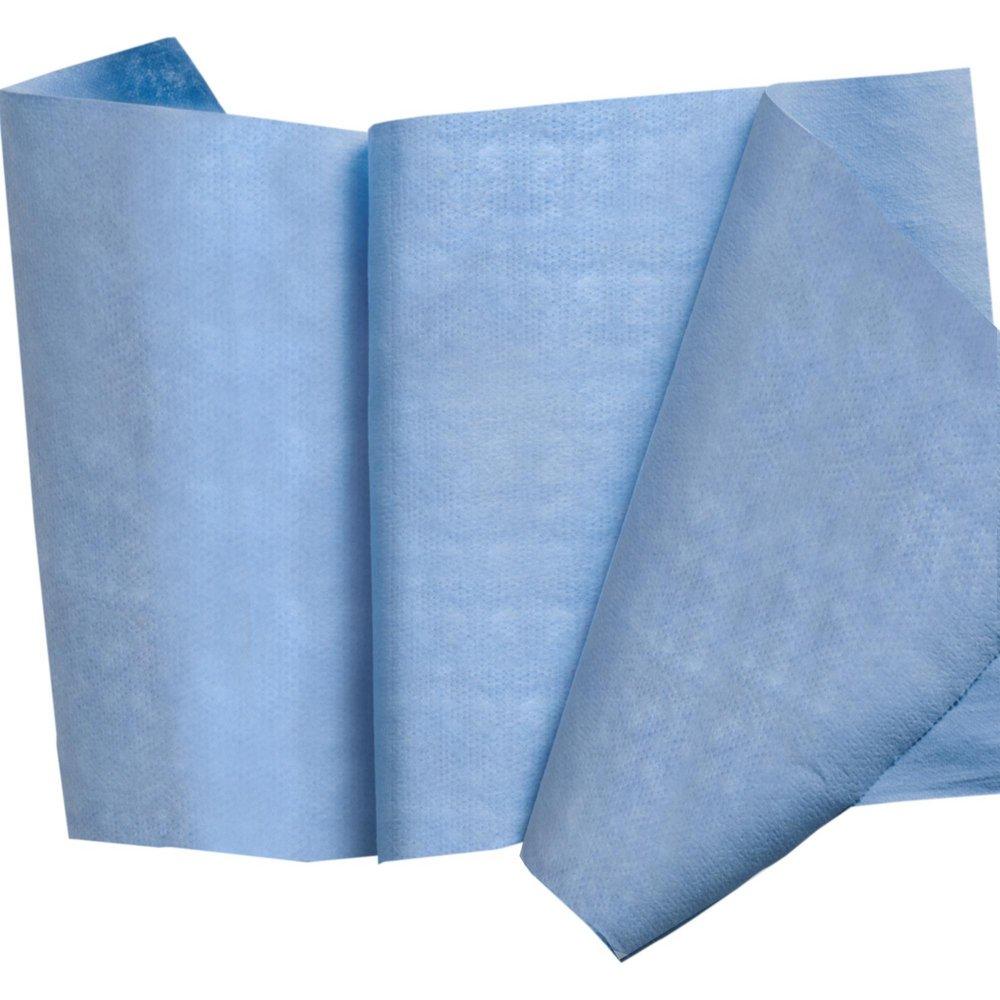 Kimberly Clark Blue Denim 12-3/5 x 11-4/5 in. Polypropylene Cloth (450 Sheets per Roll, 1 Roll per Case) 