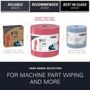 WypAll&reg; Red 12-1/2 x 13-2/5 in. Hydroknit Wiper (Roll of 475) 