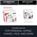 Kimberly-Clark Professional&trade; White 12-1/2 x 12 in. Cloth Wiper (Pack of 90) 