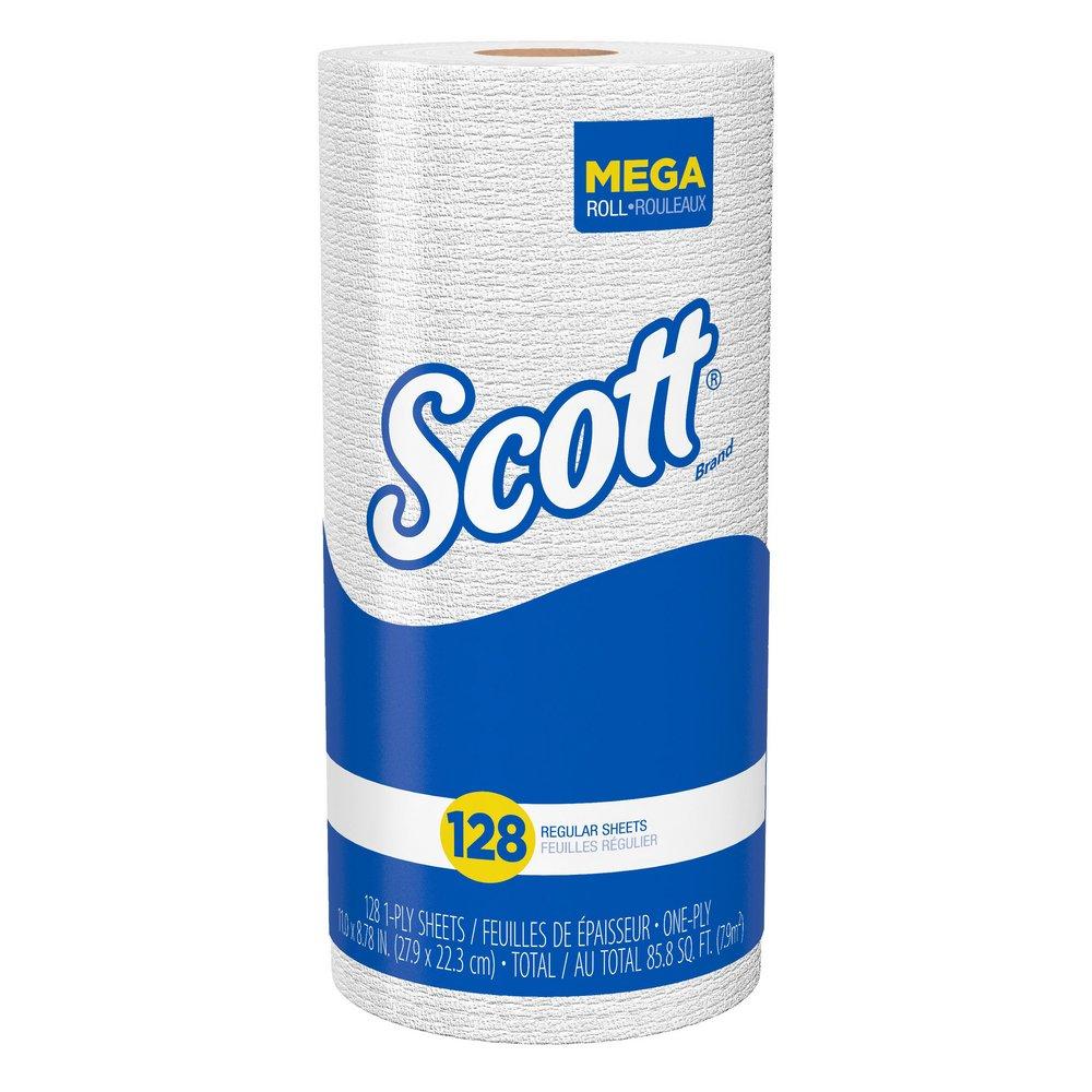 Scott&reg; White 11 in. Kitchen Roll Paper Towel in White (Case of 20) 
