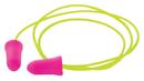 NRR 30 Foam Disposable Ear Plug in Pink and Yellow (Box of 100 Pairs)