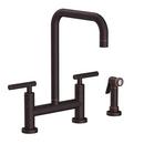 Newport Brass Venetian Bronze Two Handle Bridge Kitchen Faucet 