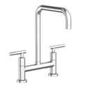Newport Brass Polished Chrome Bridge Kitchen Faucet 