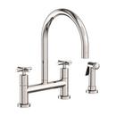 Newport Brass Polished Nickel - Natural Bridge Kitchen Faucet 