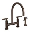 Newport Brass English Bronze Bridge Kitchen Faucet 
