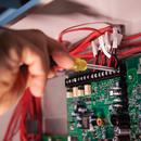 Klein Tools Yellow Manual Multi-bit, Phillips and Slotted 4-Piece Screwdriver 