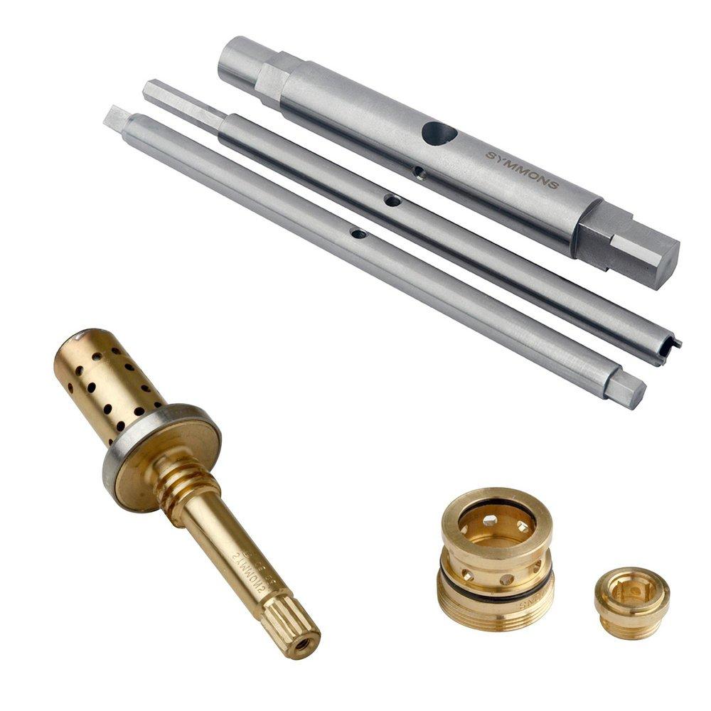 Symmons Industries Brass 9 in. Brass, Bronze, Stainless Steel and Plastic Valve Repair Kit 