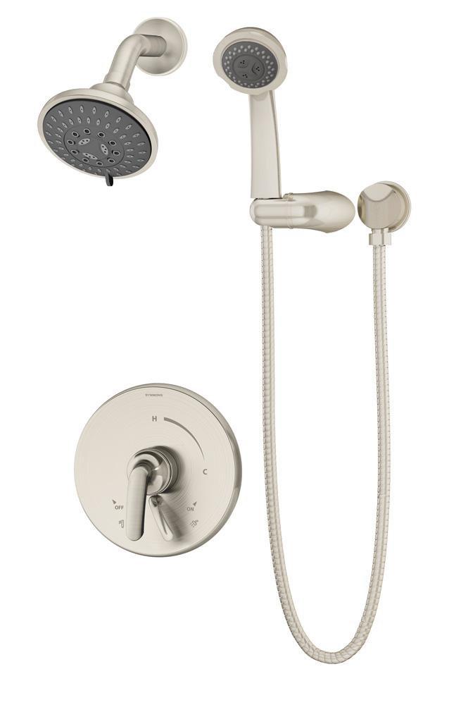 Symmons Industries Satin Nickel Single Handle Multi Function Shower System (Trim Only) 
