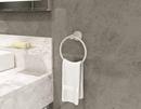 Symmons Industries Polished Chrome Toilet Paper Holder, Towel Bar and Towel Ring 