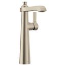 Moen Brushed Nickel Single Handle Monoblock Bathroom Sink Faucet Lever Handle 