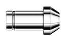 1/2 x 1-41/100 in. Compression Global 316 Stainless Steel Port Connector
