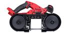 Milwaukee® Black Cordless Lithium-ion Battery Band Saw Bare Tool 