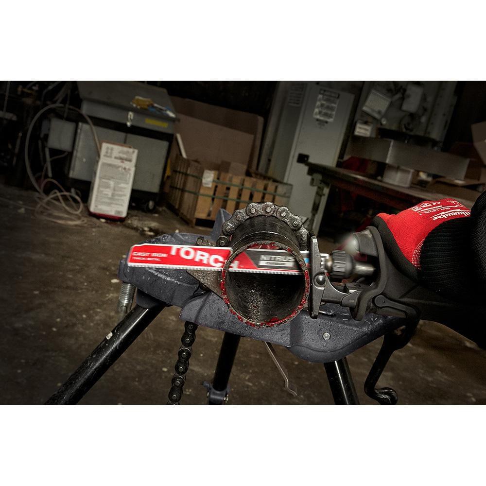 Milwaukee&reg; Red 9 x 2 in. Reciprocating Saw (Pack of 1) 