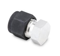1/8 in. Tube OD 316 Stainless Steel Cap Single Ferrule