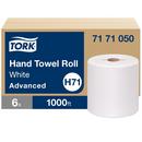Paper Hand Towel Roll, 1-Ply 1000 ft, White, H71 System (Case of 6)