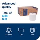 Paper Hand Towel Roll, 1-Ply 1000 ft, White, H71 System (Case of 6) 