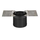 4 in. Cast-In-Place Deck Adapter with 4 in. Extension